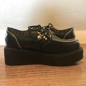 Demonia creepers, size 8, new, never worn